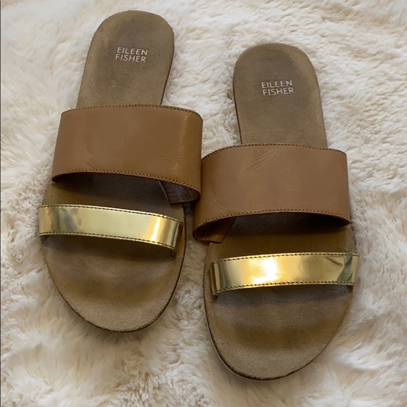 ☀️ Eileen Fisher strap Sandals - Picture 1 of 4